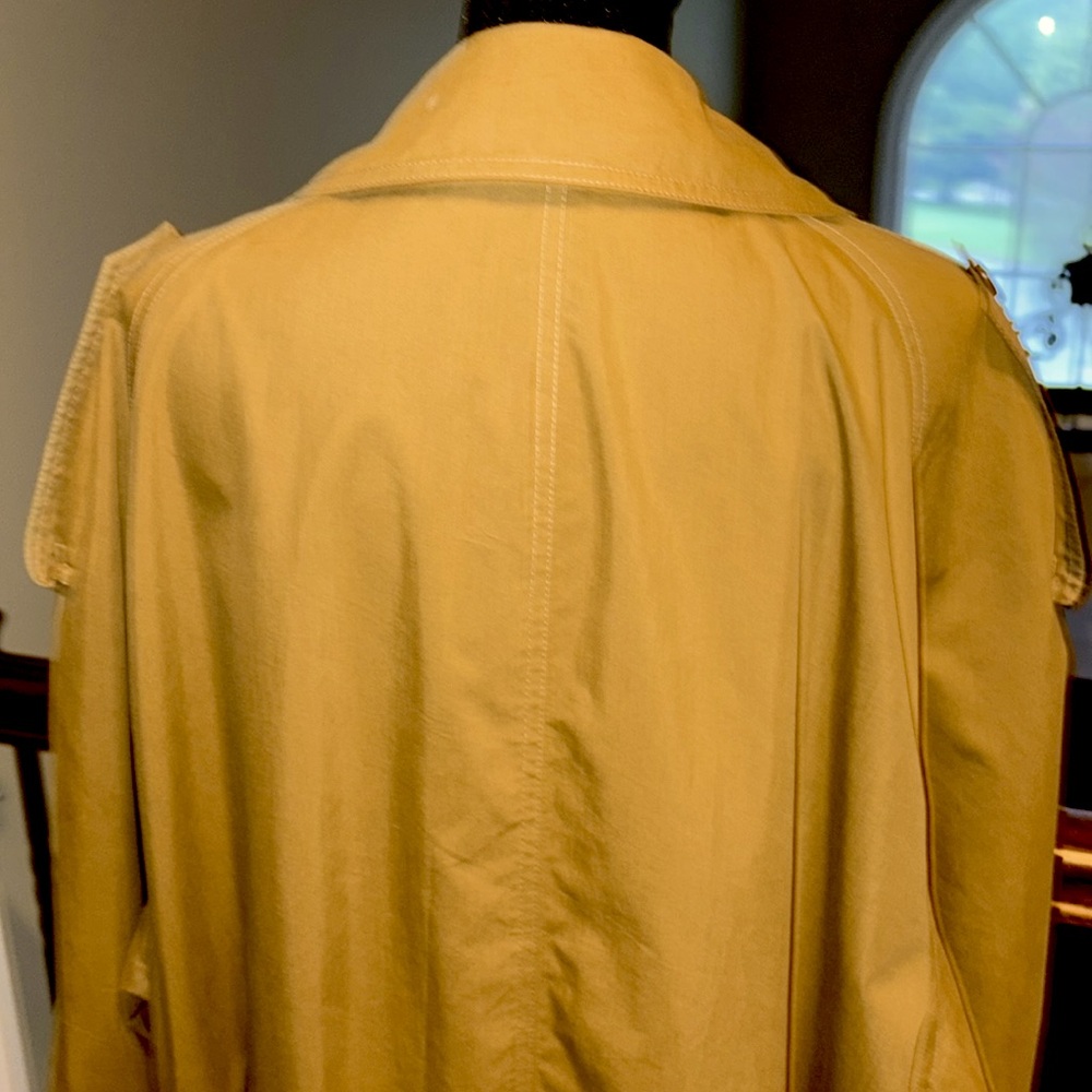 Authentic Christian Dior Vintage Military Trench sz 10 excellent condition ❤️ - Picture 15 of 16
